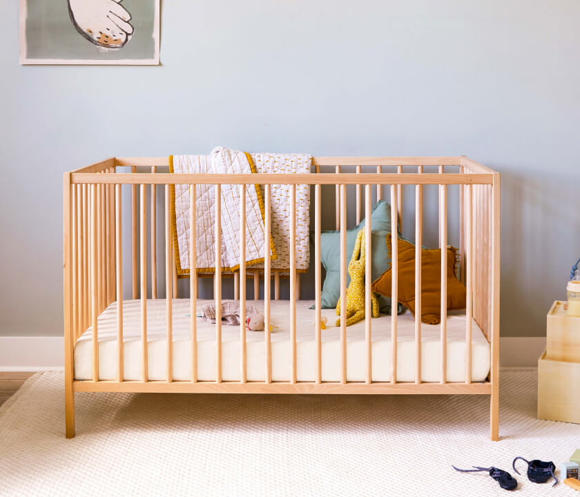 Protège-matelas bébé en coton bio