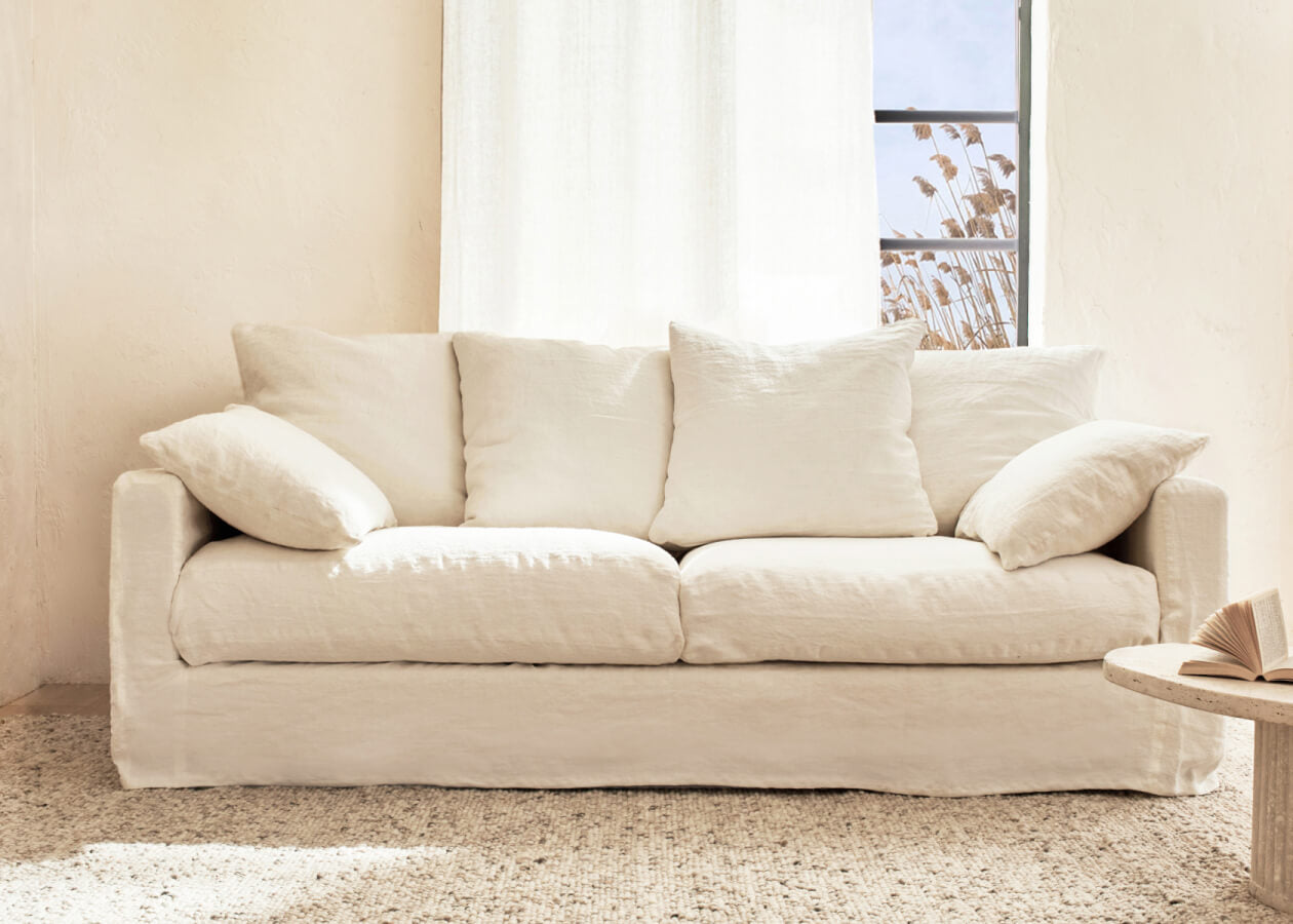 Divano in lino PALM
