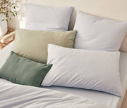 Pre-washed cotton pillowcase