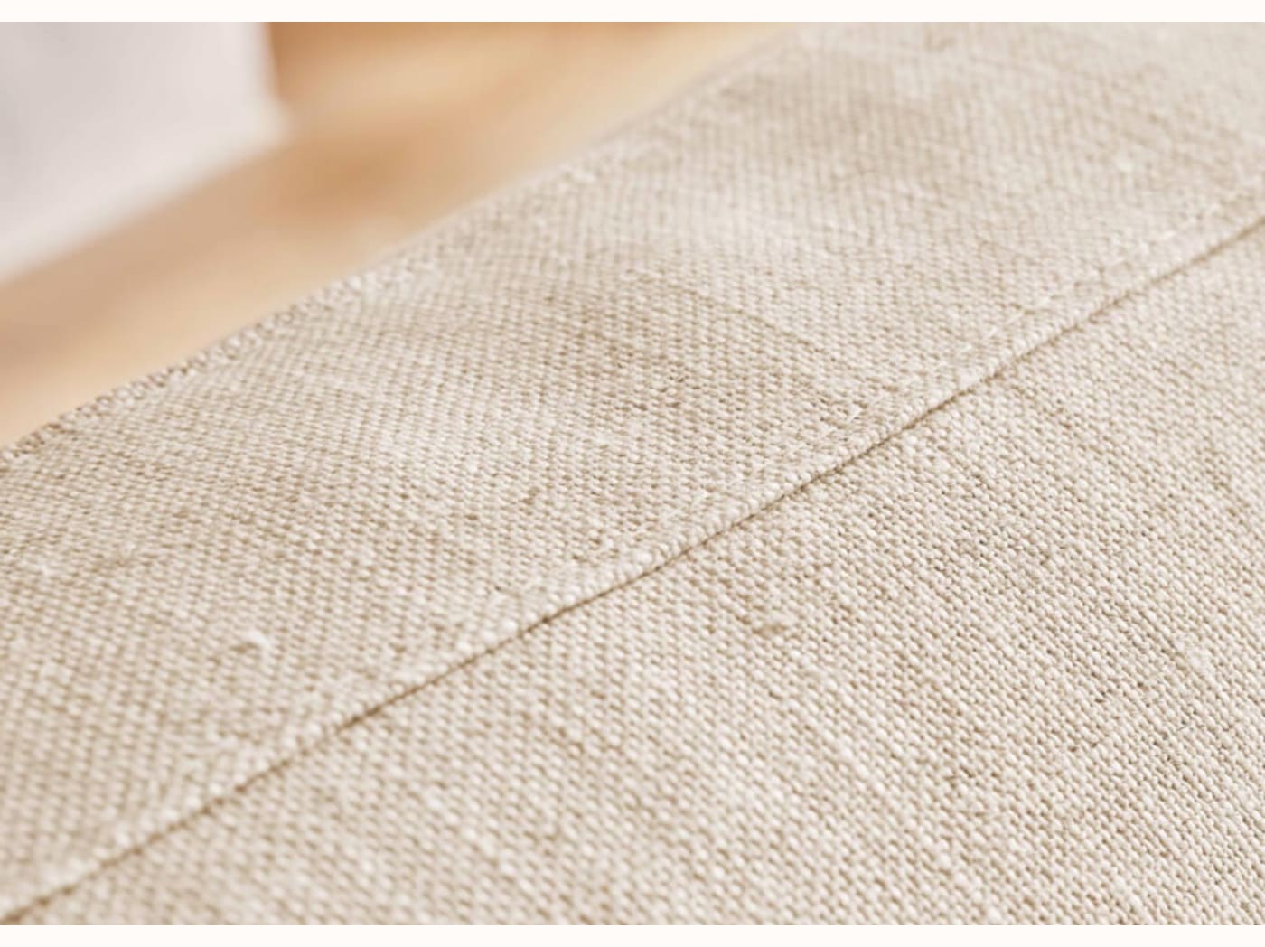 Pouf in lino LENO