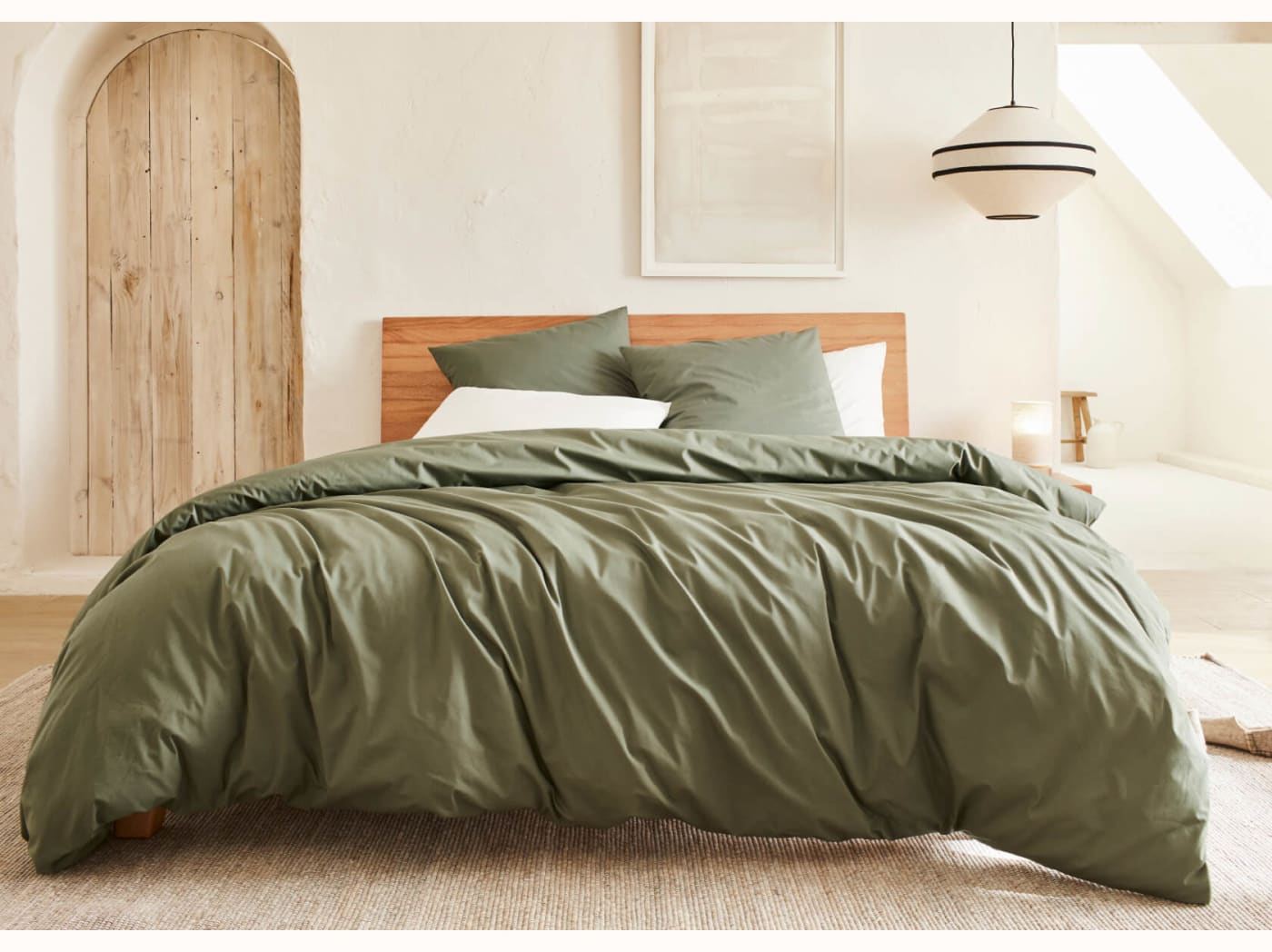 Drap housse coton bio