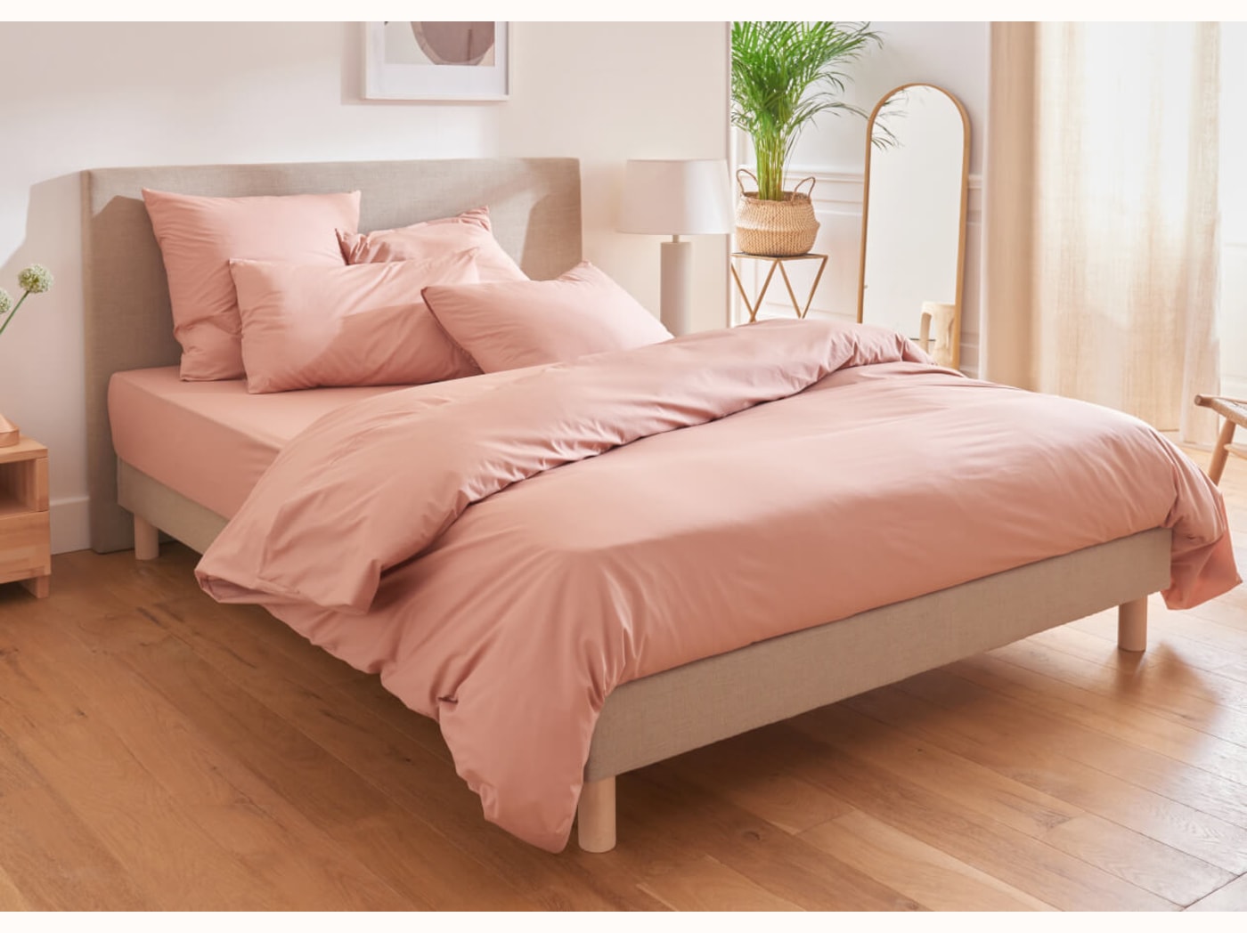 Drap housse coton bio