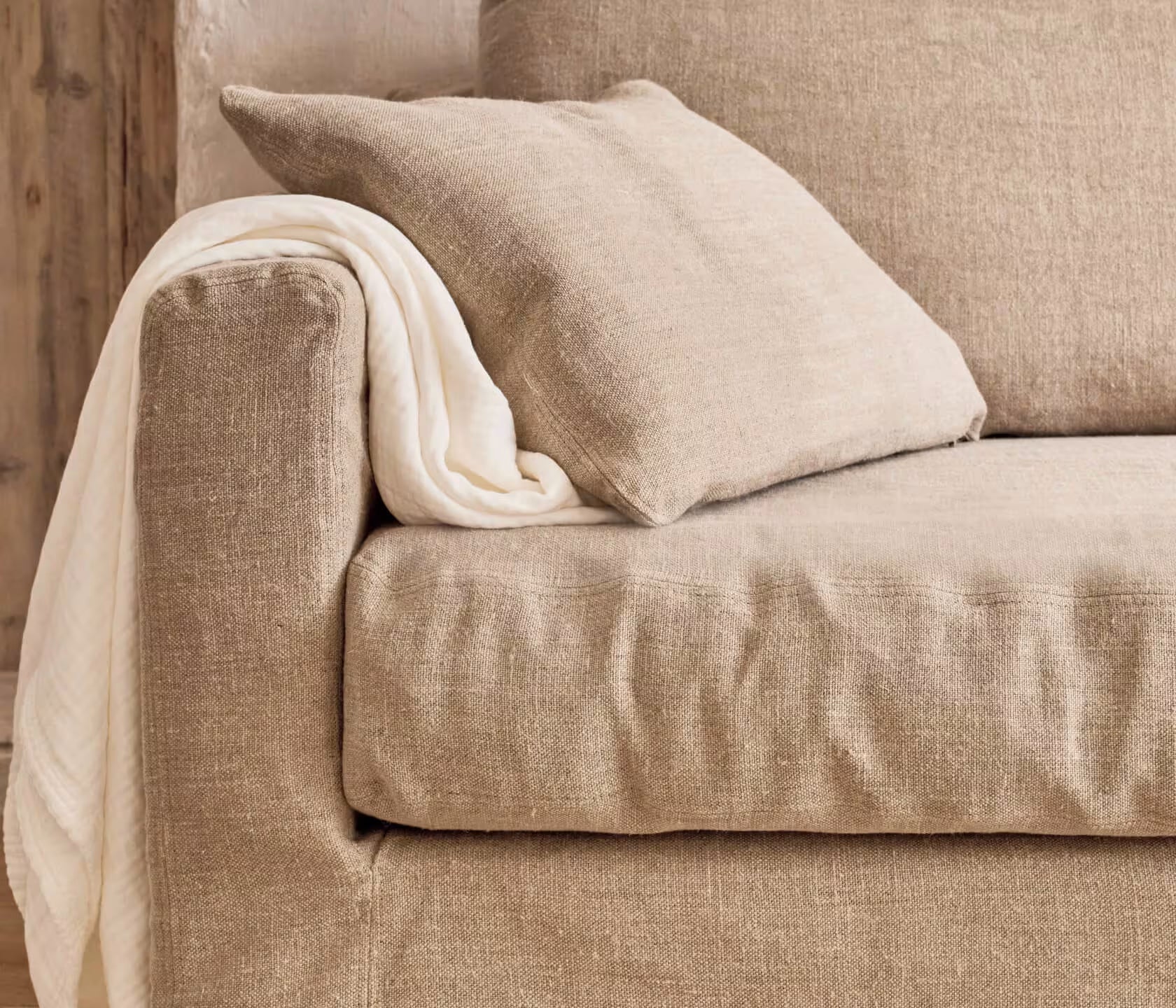 Sillón de lino PALM