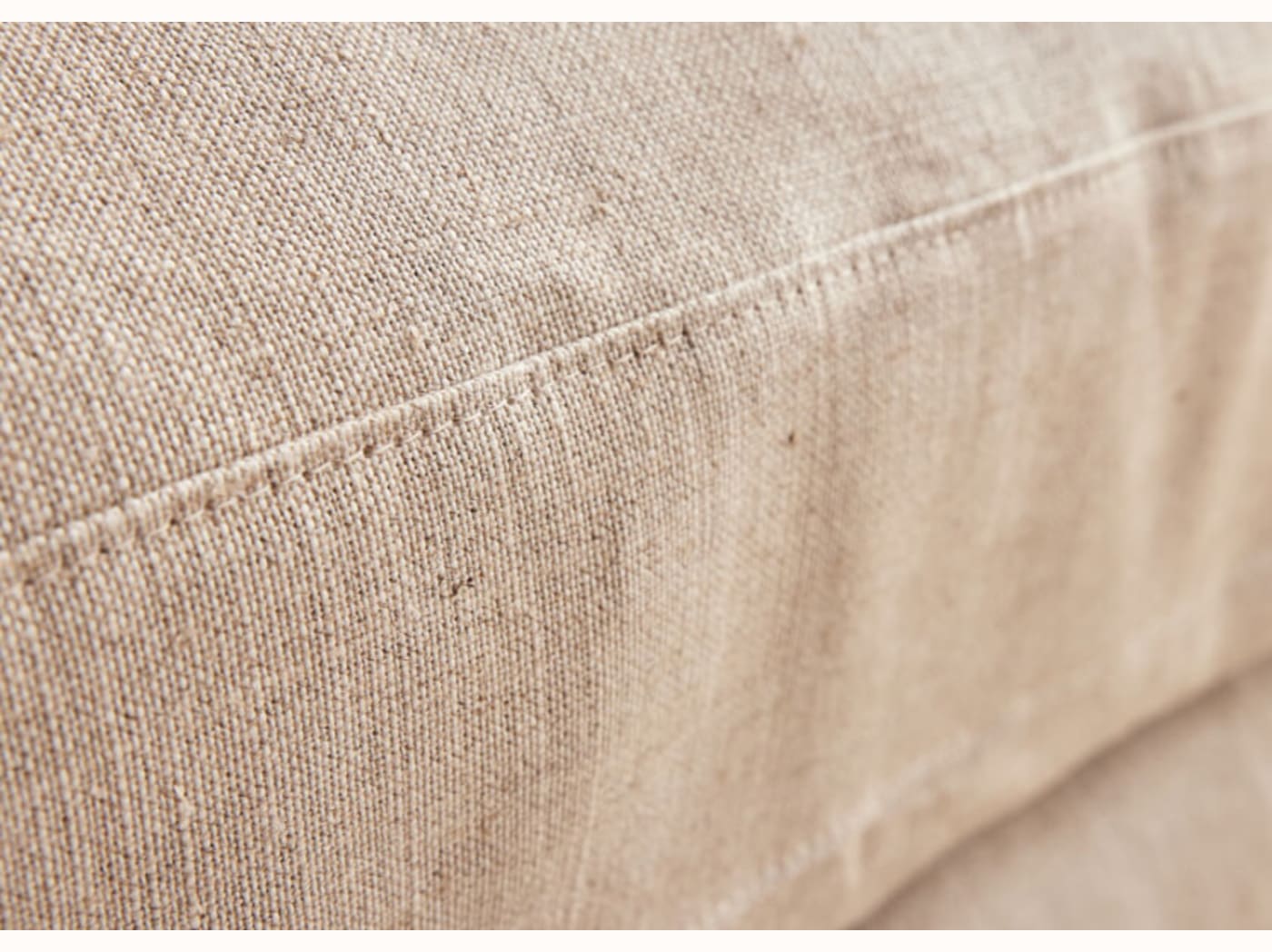 Pouf in lino LENO