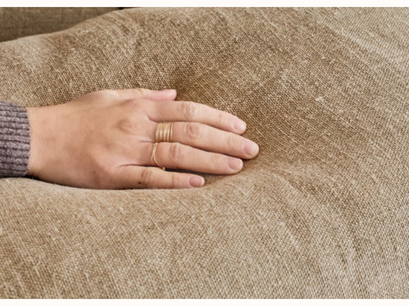 Divano in lino PALM
