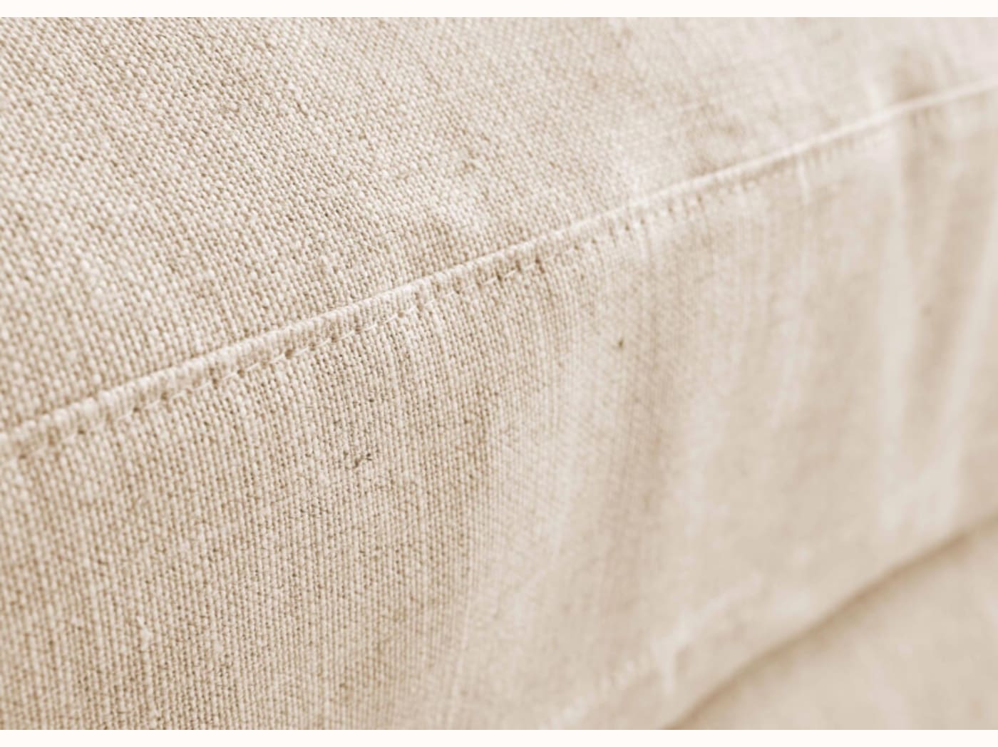 Pouf in lino LENO