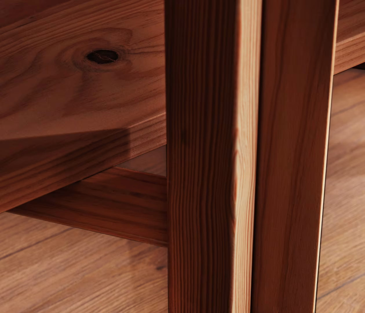 ORI-boekenkast van massief hout