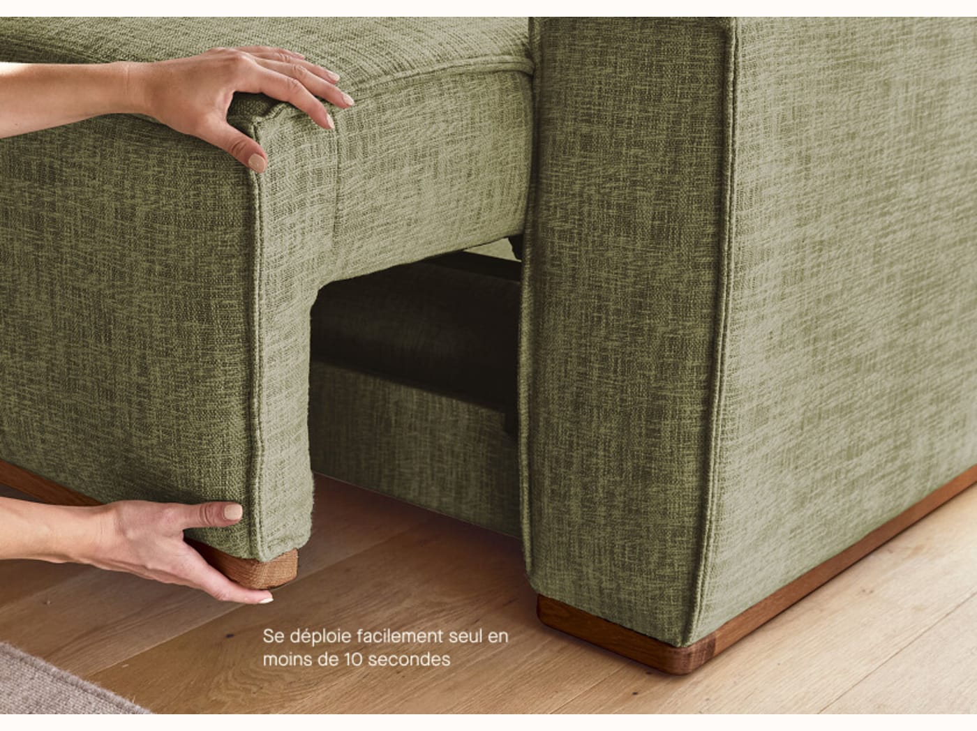 Schlafsofa mit Holzgestell FOLIA