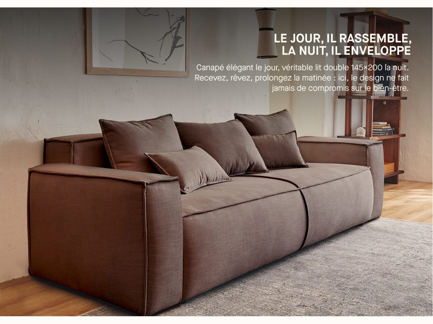 FOLIA Convertible Sofa