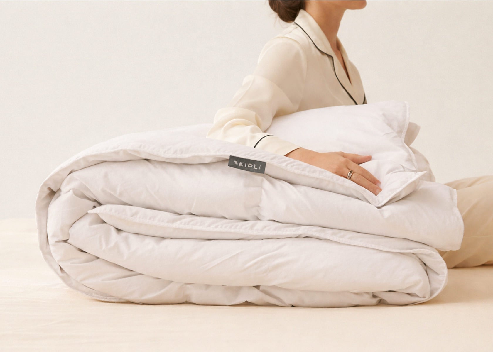 Couette en duvet et plumes
