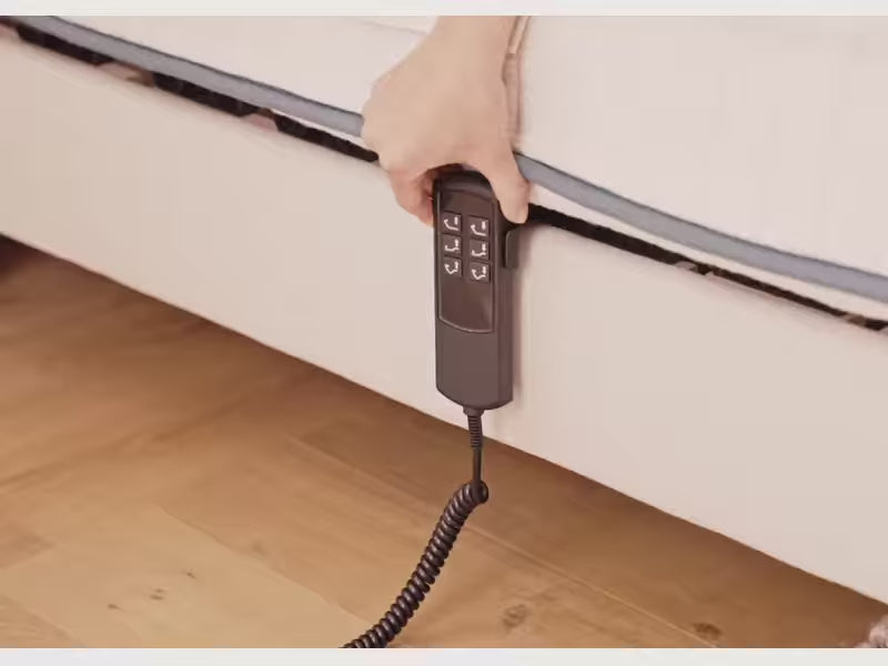 Carregar vídeo: Sommier électrique à lattes OTTO